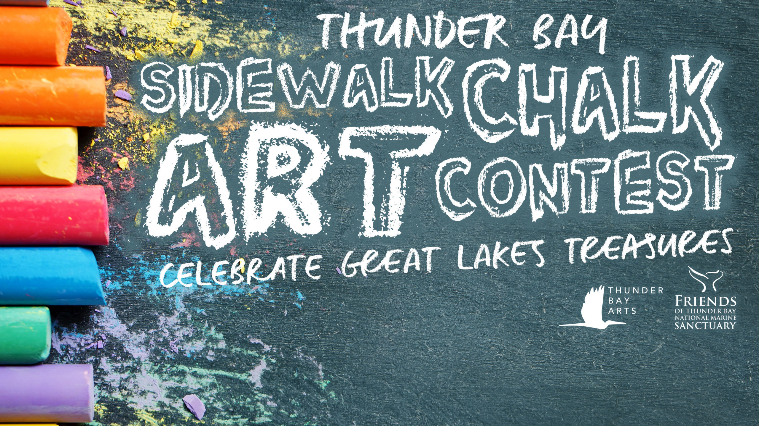 Sidewalk Chalk Art Contest Friends Of Thunder Bay National Marine